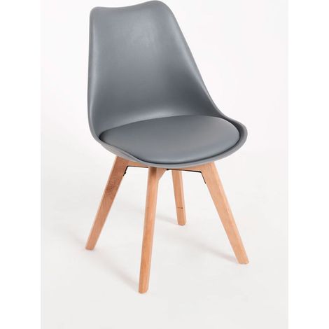 Sillas Comedor - Silla Synk Basic - Gris oscuro