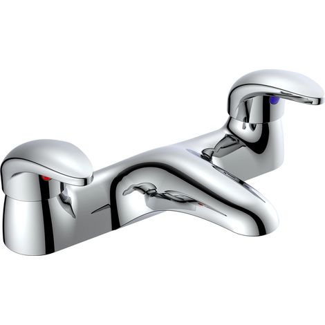 Deva Clifden Deck Mounted Bath Filler Tap - Chrome (1/2)