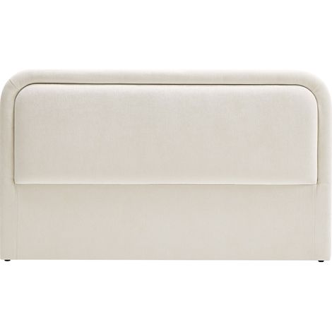 Testata con LED 160 cm Tessuto testurizzato Beige - IRSITA (1/5)