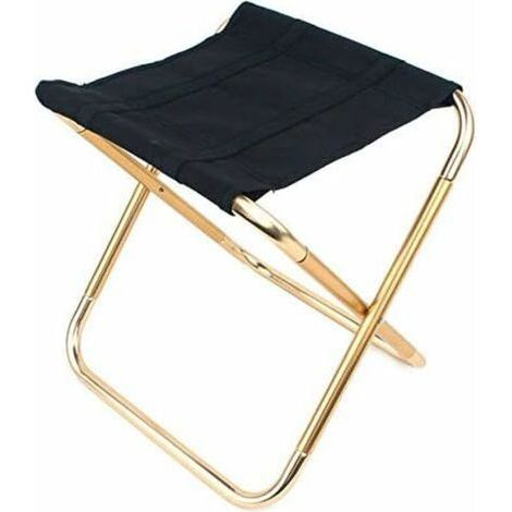 Tabouret Camping Pliant, Mini Tabouret Pliant Portable Chaise Pliante Portable pour Le Camping, la Pêche, Les Voyages (1/5)
