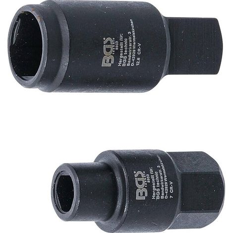 Douilles pour Pompes à Injection Bosch 3 Pans 7 12,6 mm - Précision et Durabilité, Acier, Pro - D-Work