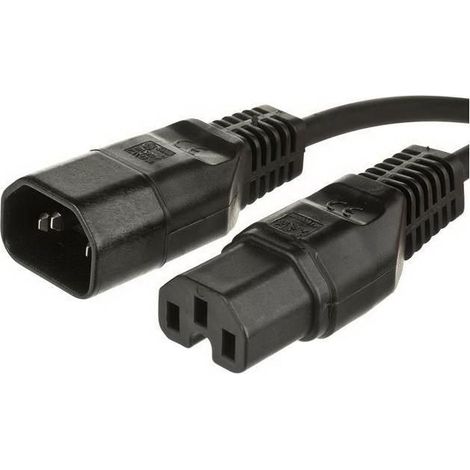 MicroConnect Verlängerungskabel C14-C15 1 m