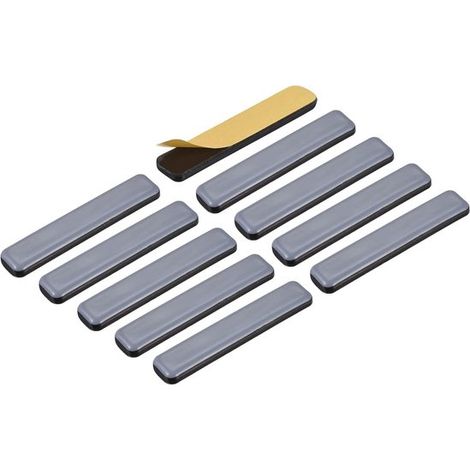 Patins de meuble auto-adhésifs - 10 pièces - Patins de meuble en Téflon - Patins de sol - Déplacement facile des meubles - Protection du sol et du meuble - Embouts de pied de chaise - Plastique - pour (1/5)