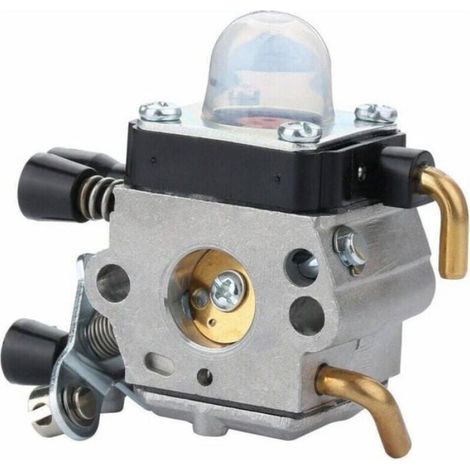 Carburateur - Pour Débroussailleuses STIHL FS38 FS45 FS46 FS55 KM55 FS85 - Compatible Moteur 2-MIX - Lot de 9 Pièces (1/4)