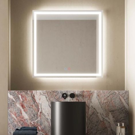LEDIMEX - espejo 70x80cm LED retroiluminado (1/5)
