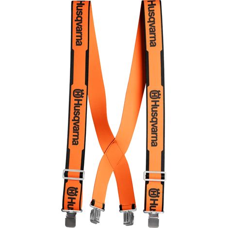 Husqvarna 505618500 Bretelle Lavoro Clip Metallo Taglia Unica Regolabile