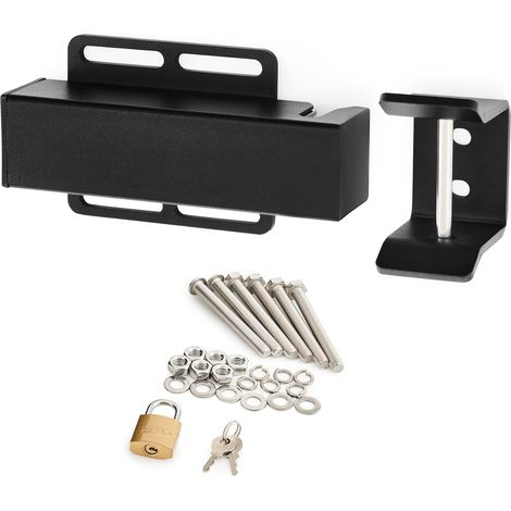Serrure Électrique de Portail 24V DC pour Portail Battant, Serrure de Sécurité avec Loquet Électrique, Étanche IP55 (1/5)