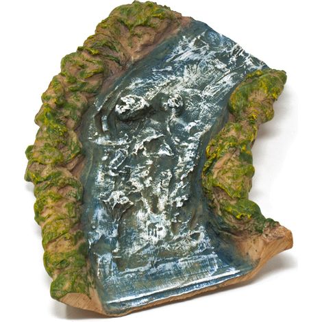 Ruscello Curva Destra Fiume Componibile Presepe con Acqua 86658
