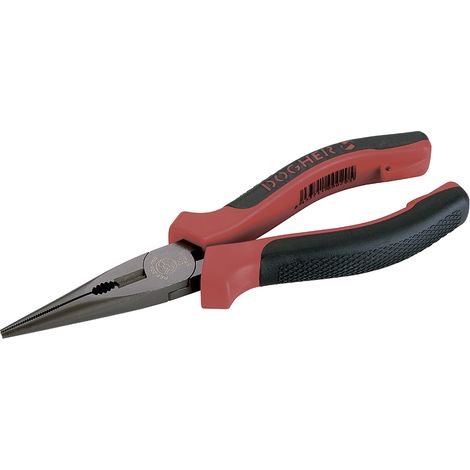 Dogher 208-140 ALICATE BOCA SEMIRRED.C/CORTE CrV 140MM (1/2)