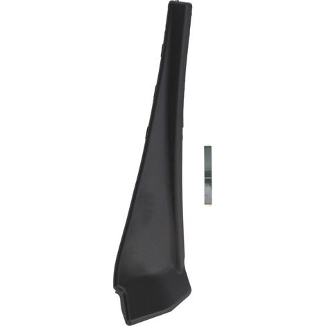 [Cache de prolongation de cowl pare-brise] + [pour Nissan Rogue 2014-2020] + [ABS durable] + [résistant aux impacts]