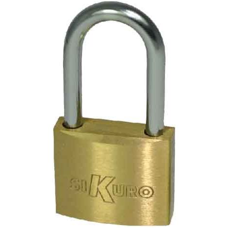 LUCCHETTO AD ARCO LUNGO CON CHIAVE KA SIKURO 50x80 mm