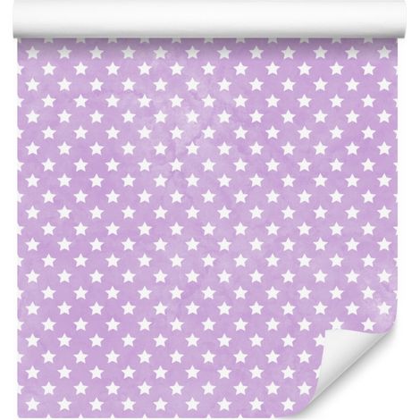 Papel pintado Estrellas Lavanda para Salón y Dormitorio 50x1000 cm (1/5)