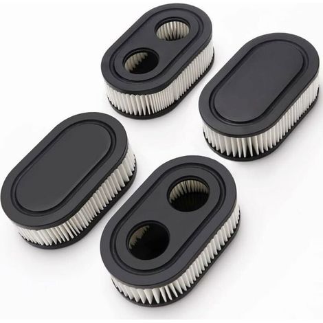 4-teiliges Rasenmäher-Luftfilterset, kompatibel mit Briggs & Stratton Motoren 798452 593260 (1/4)