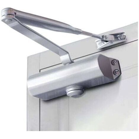 Ferme-portes Automatique Réglable Contrôle Jusqu'à 45-85kg (1pcs), Ferme-Porte Automatique Hydraulique avec A Bras Compas Rotatif Ideal pour Maison Magasin Bureau-- (1/5)