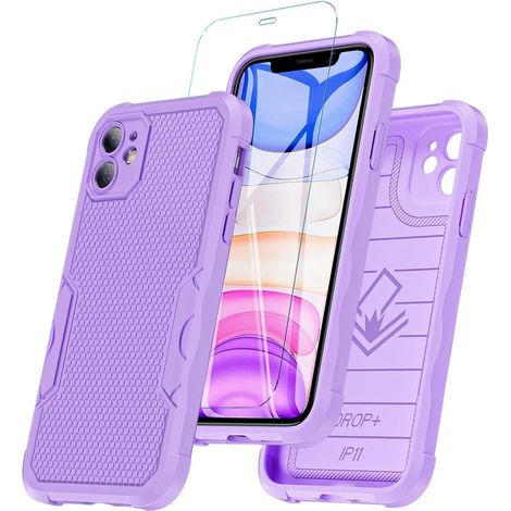 Handyhülle iPhone 11 stoßfest Stoßdämpfung iPhone 11 Violett (1/5)