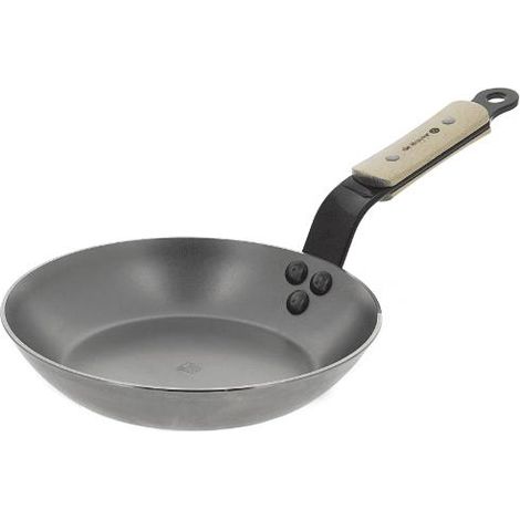 De Buyer Minéral B Bois Sartén 24 cm Plateada