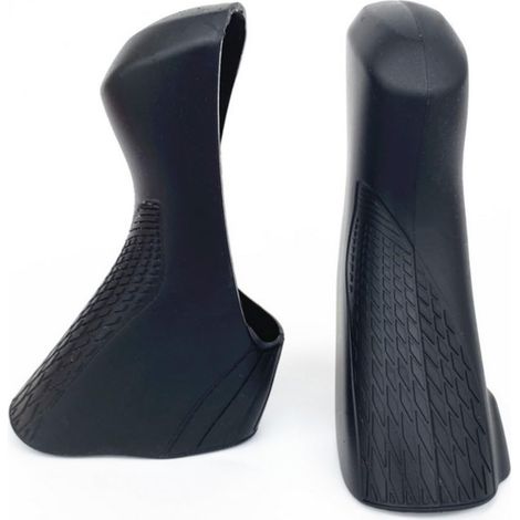 Guaine in gomma per manubrio di bicicletta, coprileve freno, leve cambio, cursori per bicicletta, guaine in silicone, adatte per 4700 105-5800 UT 6800. (1/2)