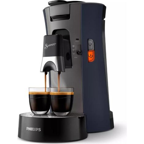 PHILIPS Senseo Select CSA240/71 Machine a cafe - Bleu (1/2)