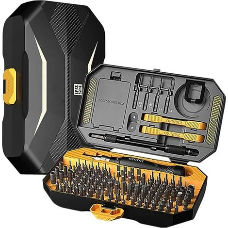 de Tournevis 145 Pièces Multifonctionnel Portable Ordinateur Portable Téléphone Maintenance Outil Combinaison (1/5)