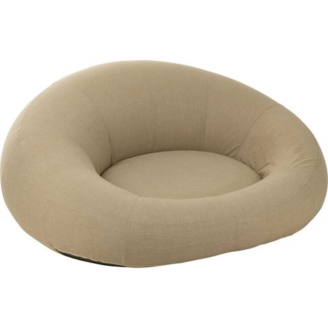 Fauteuil donut beige enveloppant - beige (1/5)