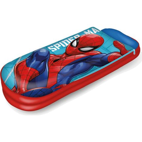 Lit gonflable et sac de couchage portable Spiderman