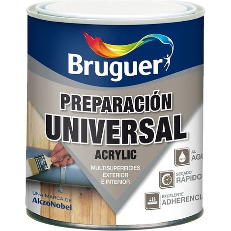 Innenwandfarbe Bruguer Acryl Weiß 075 Liter Matt