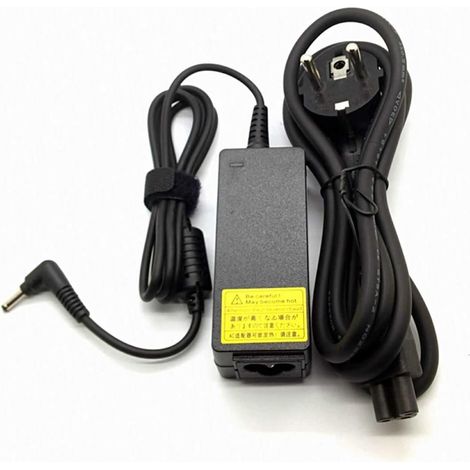 Chargeur adaptateur de rechange compatible Dynabook/Toshiba Pro C40-G C40-H C50-E C50-G C50-H C50-J E10-S 19 V 2,1 a 3,5 mm x 1,35 mm (1/5)