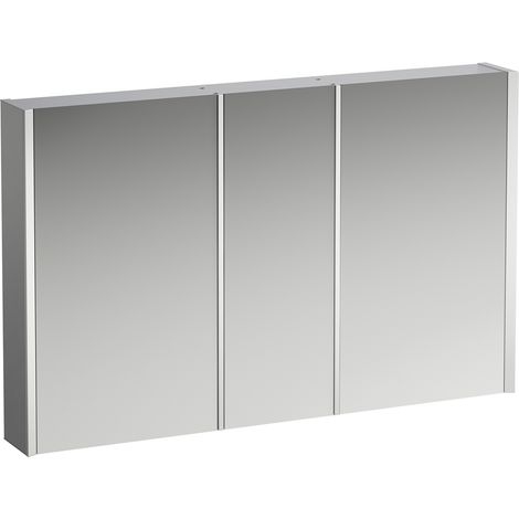 LAUFEN Armoire de toilette Running Frame 25, éclairage vertical,