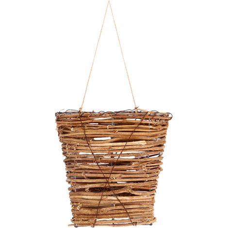 Rattan Hängekorb Wandkorb für Obst und Gemüse