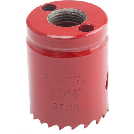 Scie cloche RS PRO HSS 37mm, profondeur de coupe 32mm ( Prix pour 1 ) (1/2)