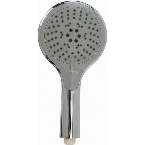 Cleafe - Doccetta Bagno 24x12.5cm Doccino Soffione Doccia Cornetta Rotondo Moderno 69345 - (1/2)