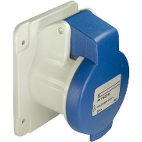 Base em rect 32A SCHNEIDER 200-250V, 2 polos, ideal para conexiones eléctricas seguras.