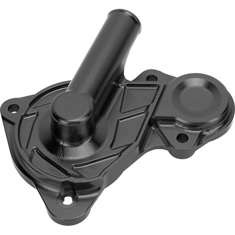 Cache pompe à eau moto protection carter – CNC aluminium remplacement XMAX 125 250 300 400 2017-2024 noir, refroidissement (1/5)