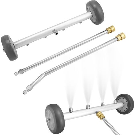 4000 PSI Car Underbody Pressure Washer Water Brush with 2 Extension Rods (1/5)