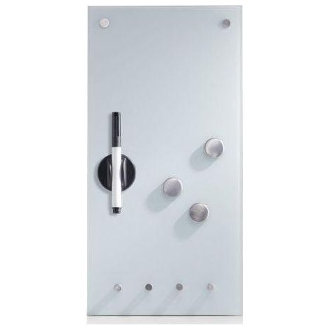 Zeller Memoboard Weiß 20 x 40 cm für das Büro