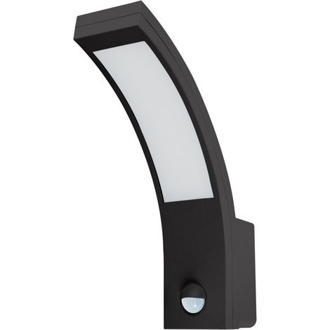 Applique d'extérieur avec détecteur de mouvement SONET LED S 10W 4100K IP54 noir (1/2)