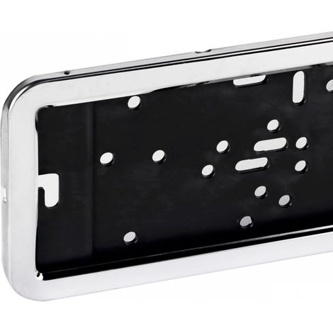 Cadre de plaque d'immatriculation en acier inoxydable LPF 001 amio-01300