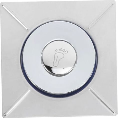 Couvercle de drain désodorisant - LON® - Acier inoxydable cuivre - Argent - Anti-odeur et anti-reflux (1/5)