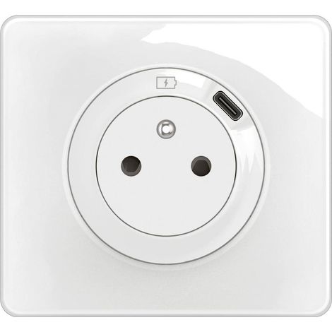 Legrand Enchufe de Pared USB Blanco Cargador 7.5W
