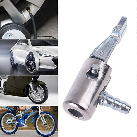 Embout de gonflage à verrouillage 1/4" pour compresseur d'air avec raccord cannelé (1/4)