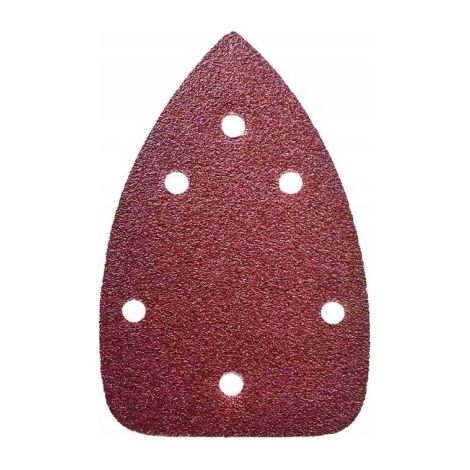 Carta abrasiva dedra ded79413 140x140x80 mm aspirazione polvere velcro (1/3)