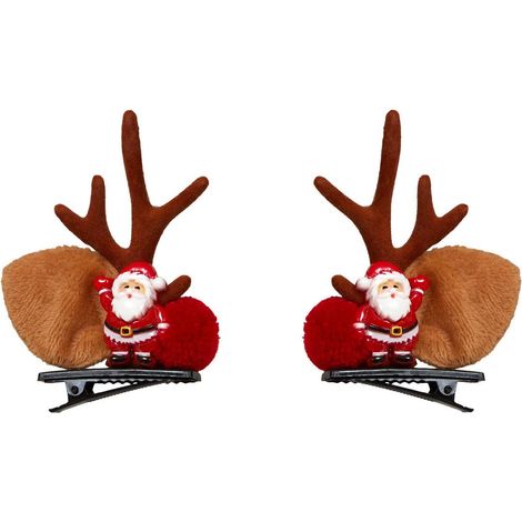 ACC PINZAS PARA EL PELO DE RENO X2 - Feeric lights & christmas (1/5)