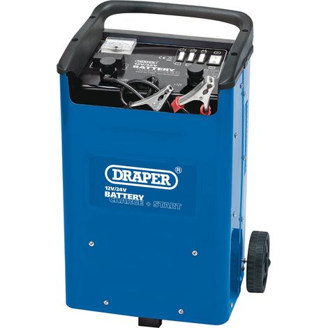 Draper 12/24V 260A Battery Charger and Jump Starter for 12V and 24V Batteries (Model 11966) (1/2)