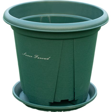 Pot à racines contrôlées anti-pourriture des racines, nouveau modèle pour rosier, pot de bonsaï épaissi, grand pot en plastique, diamètre supérieur 12 cm, hauteur 10 cm, fond 8 cm