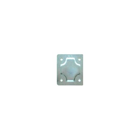 Plaque Galvanisée 120X120Mm - Acc. Hindi880Evo FADINI