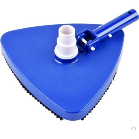30cm outil de nettoyage et d'entretien de piscine dispositif d'aspiration piscine machine d'aspiration manuelle tête d'aspiration tête d'aspiration triangulaire interface 1.5 pouces