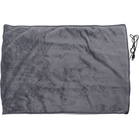 Couverture chauffée chauffée électrique 5V lance de chauffage USB portable châle confortable pour la voiture à domicile de bureau (1/5)