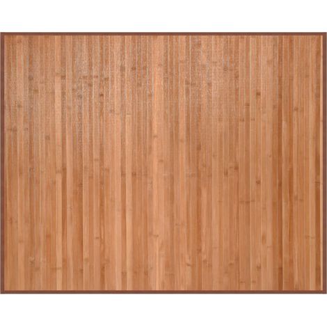 Tapis de sol,Tapis rectangulaire naturel 80x100 cm bambou CFW111199 (1/5)
