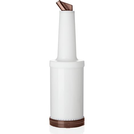 Bouteille-Pour-Maîtresse 1 litre, Couleur: brun (1/2)