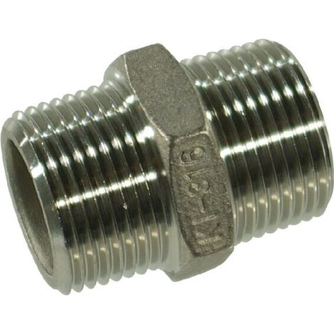 Racor inox 2xM 1/2" UNIVERSAL FG28012RVS